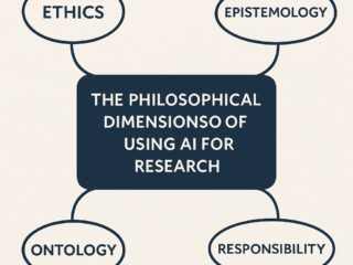 The Philosophical Dimensions of Using AI for Research